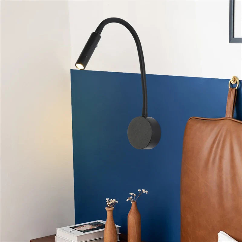 SleekGlow - Minimalist Reading Wall Lamp