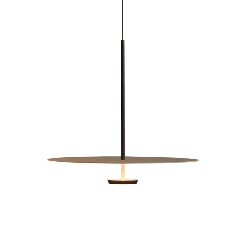 LuxeRing - Lámpara colgante LED minimalista para comedor y oficina