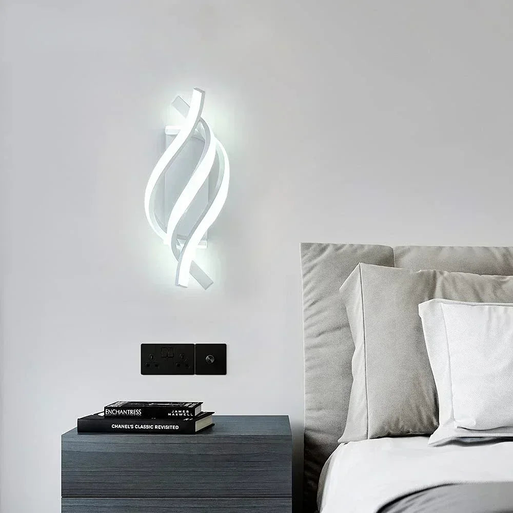 SpiraLight | Candeeiro de Parede Espiral Contemporâneo