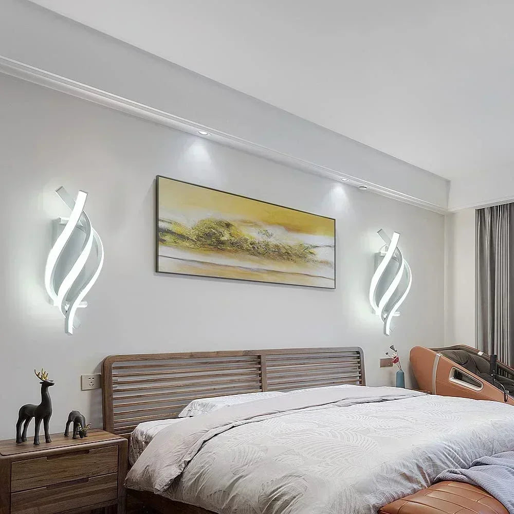 SpiraLight | Candeeiro de Parede Espiral Contemporâneo