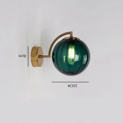 LumiCrystal - Lampada da parete in vetro moderna