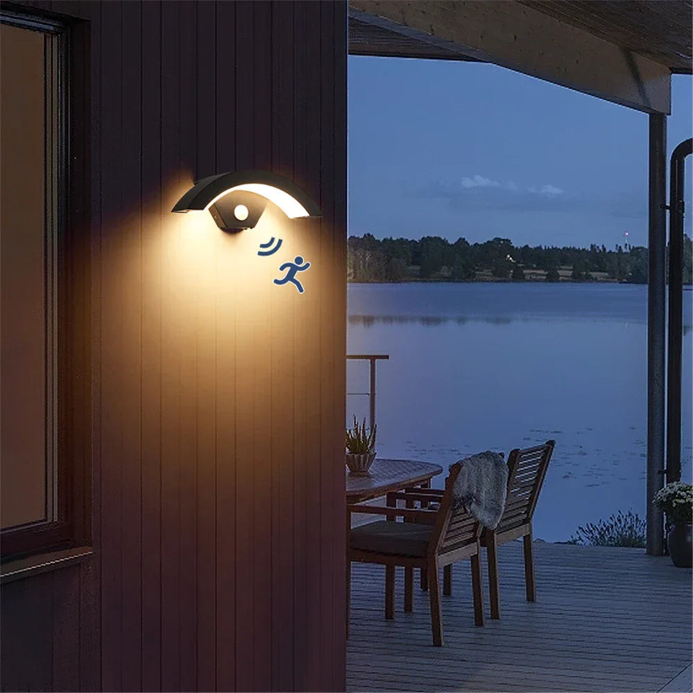 LichtBeeld - Lampada da parete impermeabile elegante