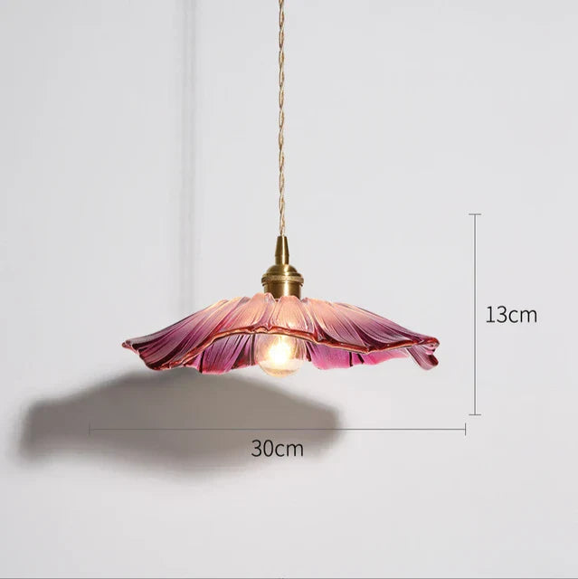 FloraGlimmer - Eleganti lampade a sospensione floreali