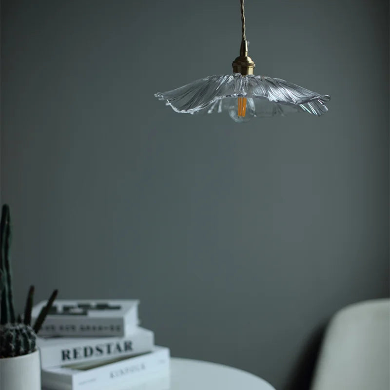 FloraGlimmer - Eleganti lampade a sospensione floreali