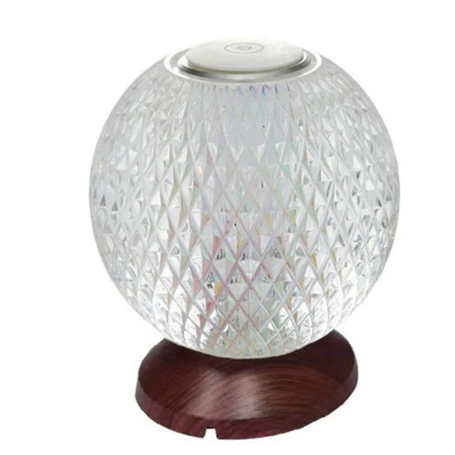 CrystalWave - Lampada moderna a cristalli wireless