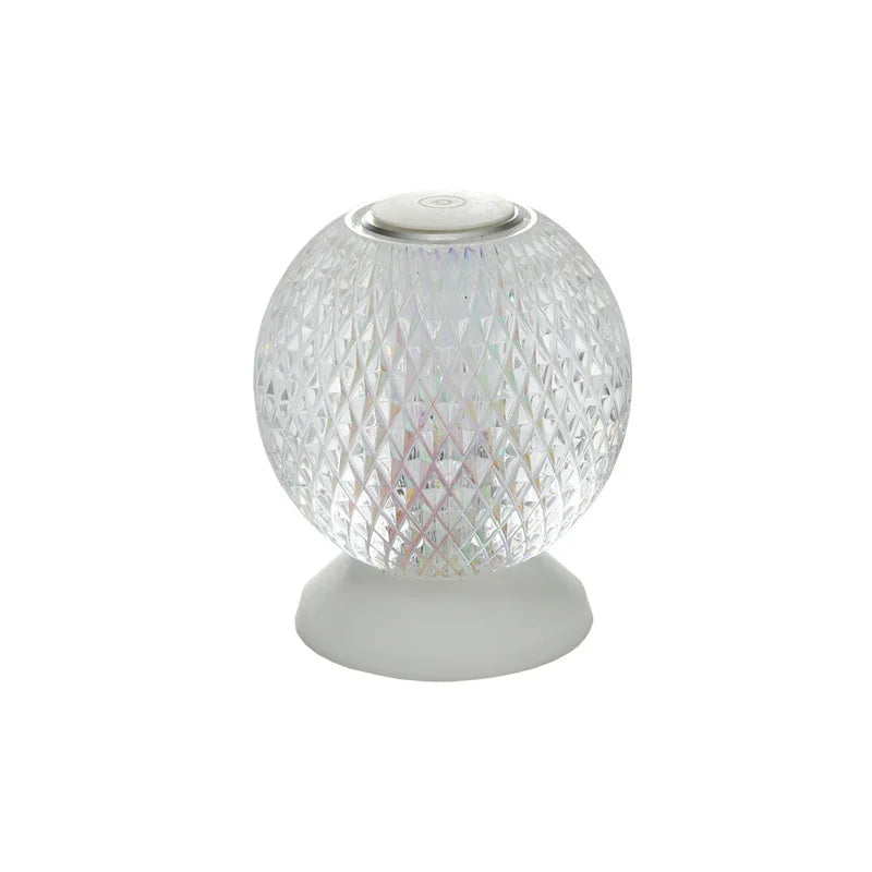 CrystalWave - Lampada moderna a cristalli wireless
