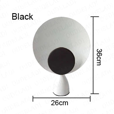 NordicGlow - Lámpara de mesa escandinava moderna