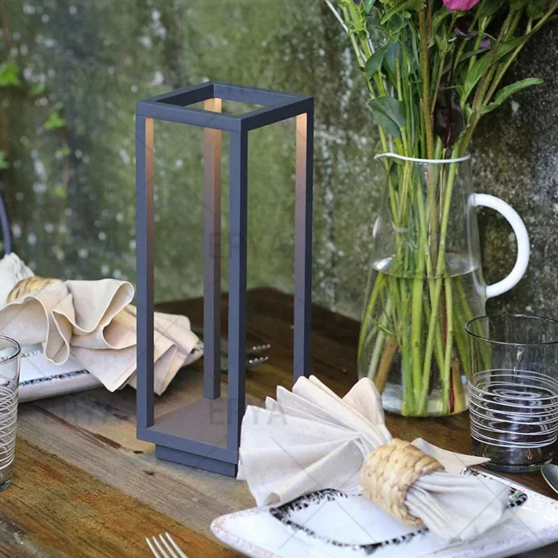 LumaGlow - Rechargeable LED Table Lamp, Dimmable and Energy-Efficient for Indoor & Outdoor Use