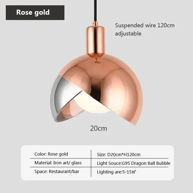 LumiAura - Lampada a sospensione contemporanea