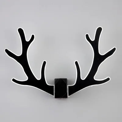 CheerGlow – Colorful Antler LED Wall Lamp for Children's Room