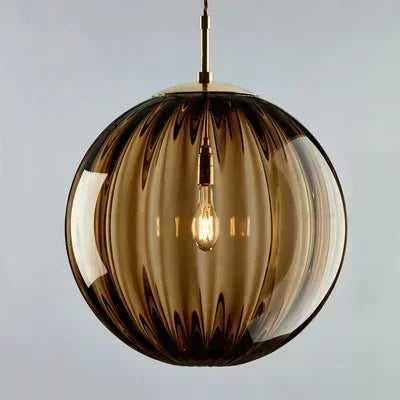AuroraGlobe - Candeeiro de Teto Moderno com Lâmpada LED
