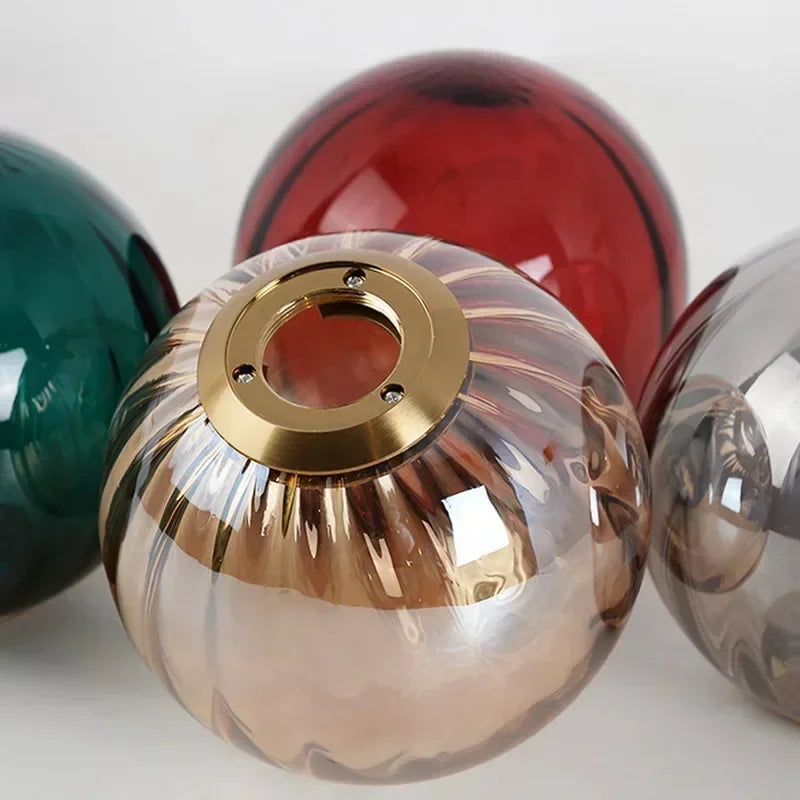 AuroraGlobe - Candeeiro de Teto Moderno com Lâmpada LED