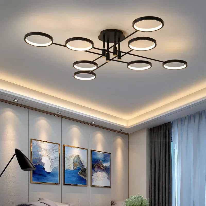LumenElegance - Lampadario LED moderno