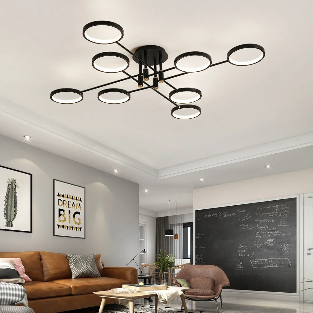 LumenElegance - Lampadario LED moderno