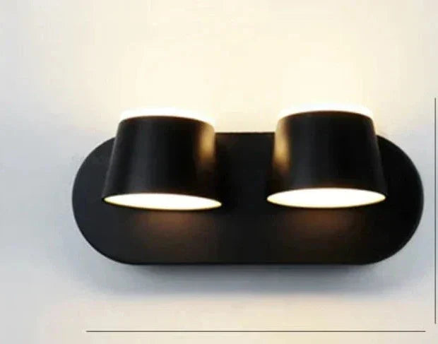 BrightGlow - Rotatable LED Wall Lamp in Modern Design – Adjustable Lighting
