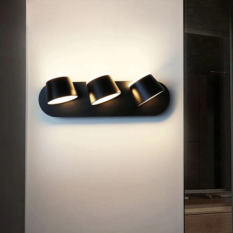 BrightGlow - Draaibare LED Wandlamp in Modern Design – Verstelbare Verlichting