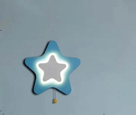 KidsCloud - LED Night Lamp with Clouds and Hot Air Balloon Design – Wall Lamp