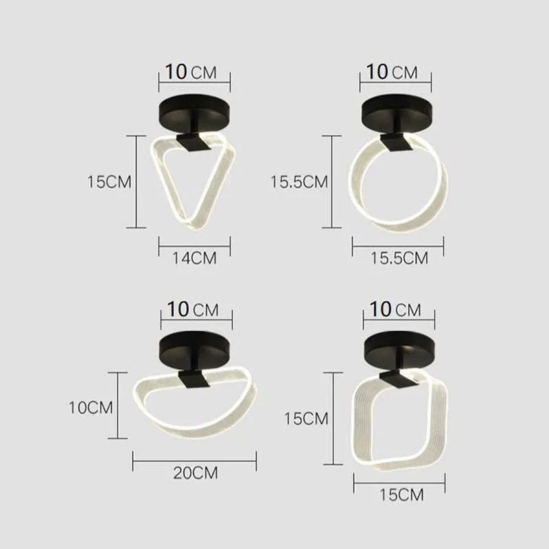Lumière - Moderne LED-Plafondlamp