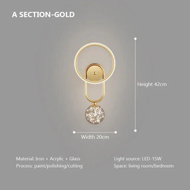 LumoEdge - Modern LED Wall Lamp | Stylish Indoor Lighting