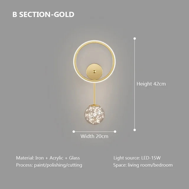 LumoEdge - Modern LED Wall Lamp | Stylish Indoor Lighting