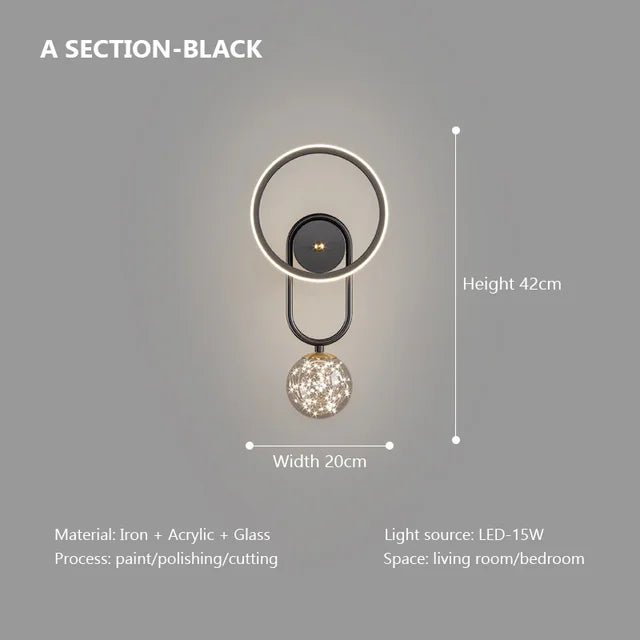 LumoEdge - Modern LED Wall Lamp | Stylish Indoor Lighting
