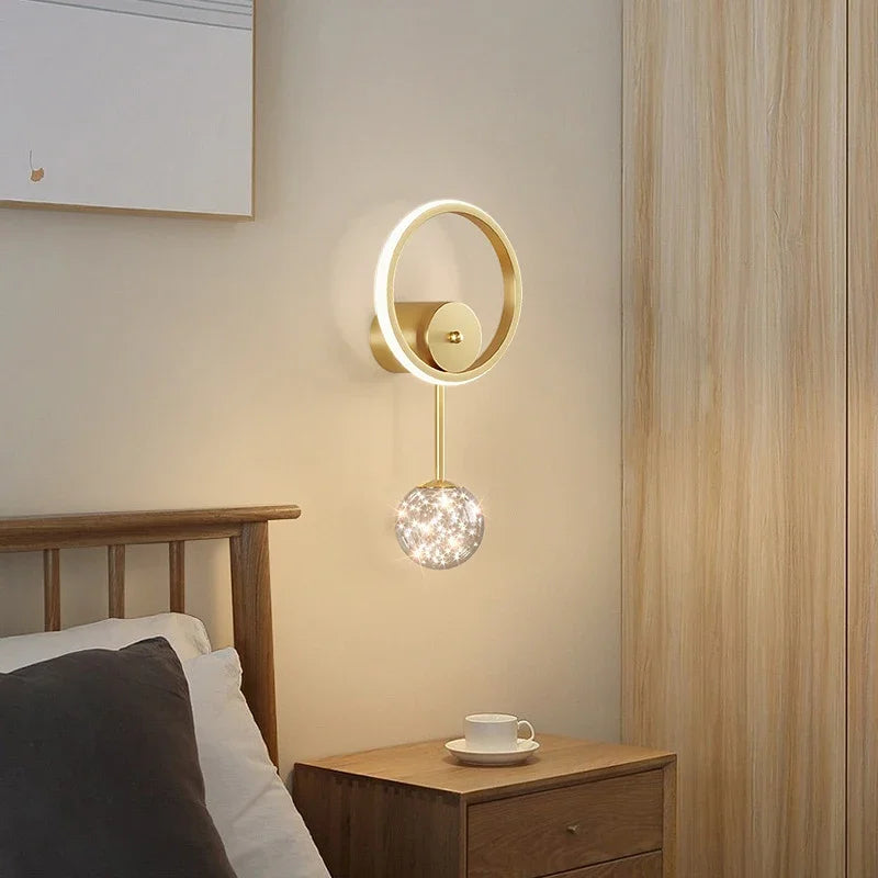 LumoEdge - Lámpara de pared LED moderna | Iluminación interior elegante