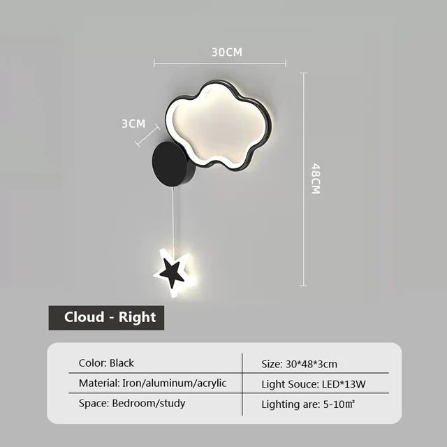 CloudLume – Decorative wall lamp for a magical atmosphere