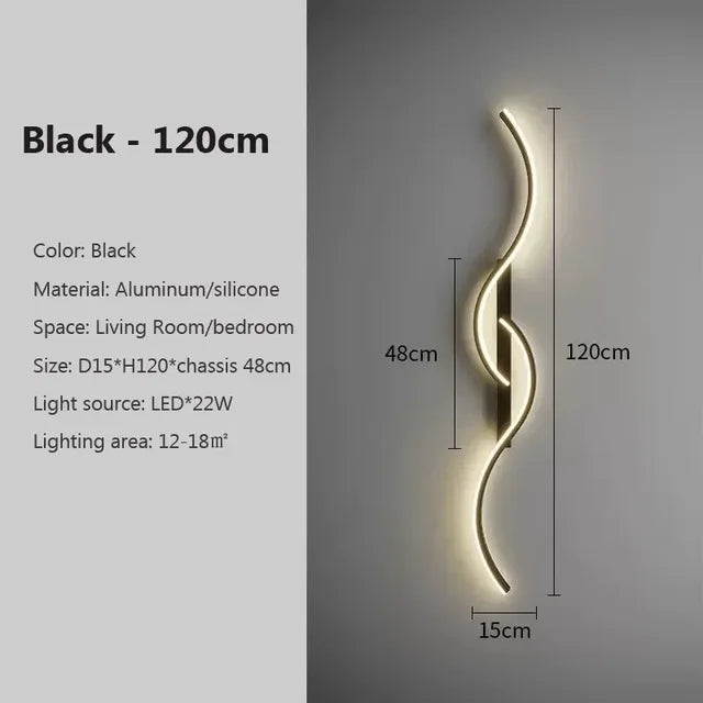 LumiEdge - Minimalist LED Wall Lamp
