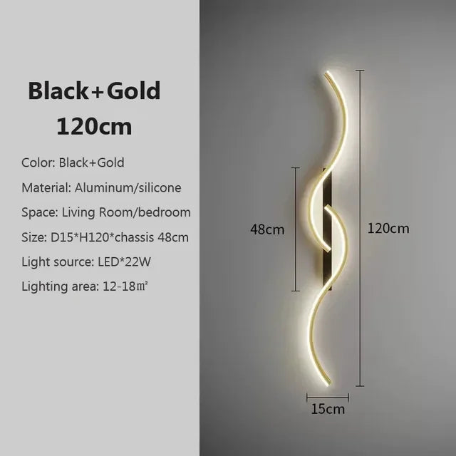 LumiEdge - Minimalist LED Wall Lamp