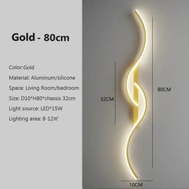 LumiEdge - Minimalist LED Wall Lamp
