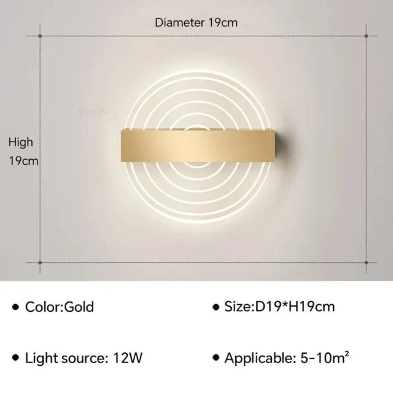 StylishLumina - Candeeiro de Parede LED Moderno | Iluminação Elegante para Qualquer Interior