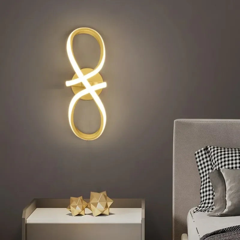 LightEdge - Lampada da parete LED minimalista per interni moderni
