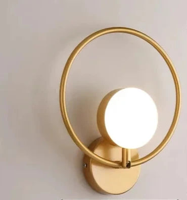 GlobeGlow - Modern LED Wall Lamp with Glass Globe Stylish Lighting