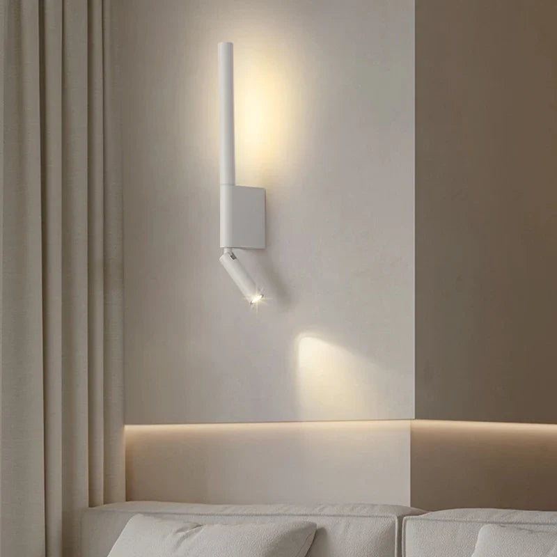 Monocromático - Lámpara de pared en blanco y negro