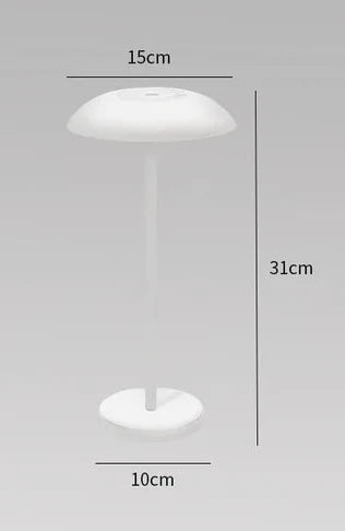 LumiTouch - Wireless LED Table Lamp with Touch & Dim Function, Modern Lighting