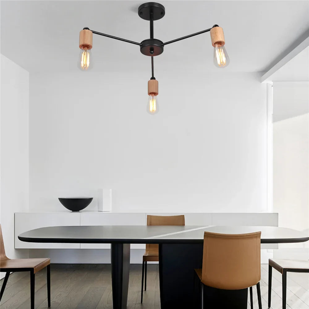 NordicGleam - Scandinavische Loft Hanglamp