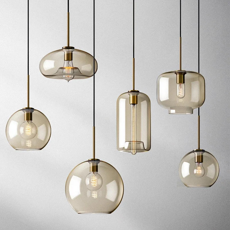 NordicGlas - Lampada a sospensione scandinava moderna
