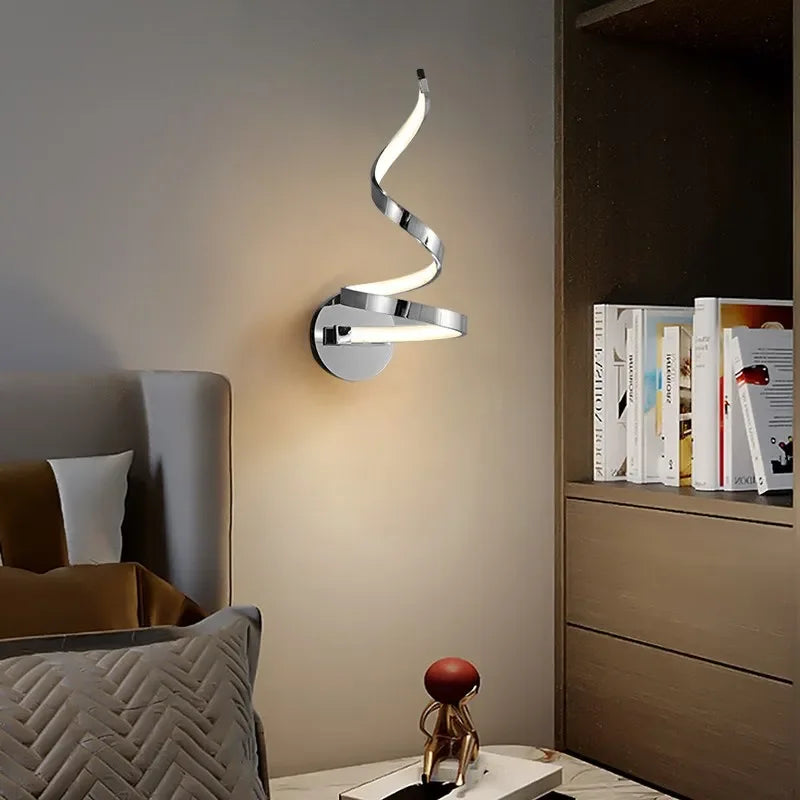 LumiSpiral - LED Wall Lamp with Modern Design