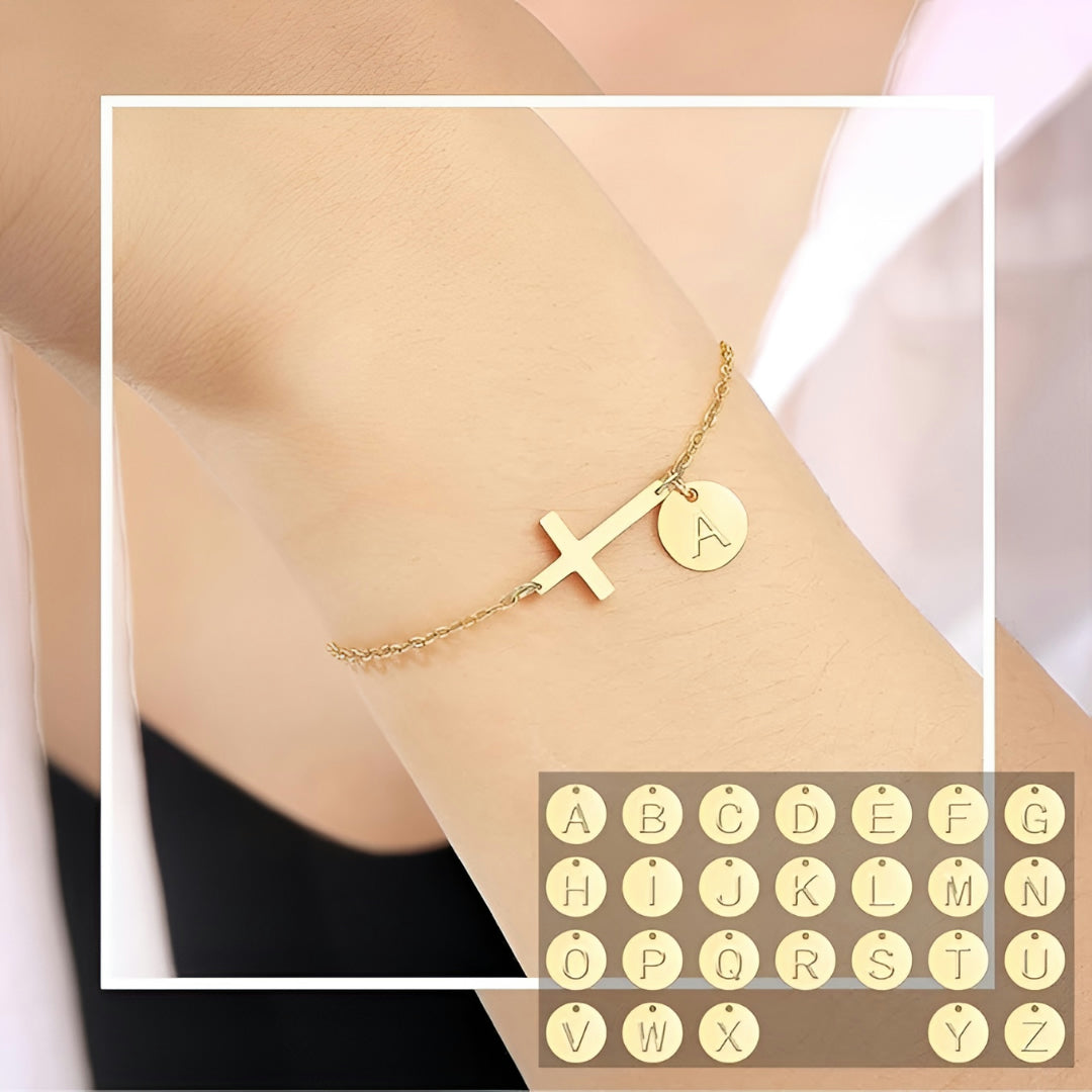 Moederdag Cadeau Armband Dames Kruis Verstelbaar RVS Sieraad