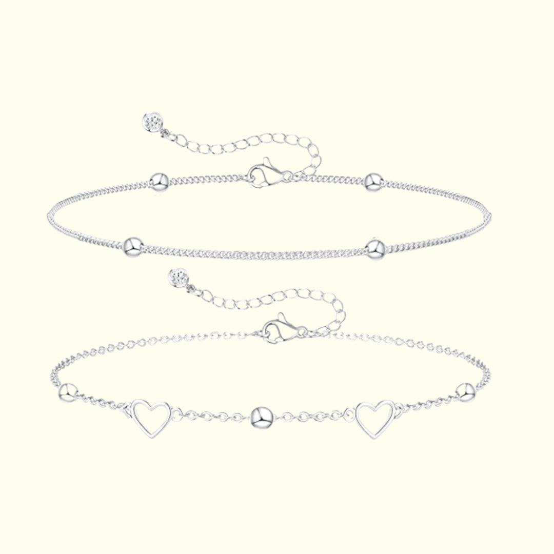 Moederdag Cadeau Armband Dames Set Verstelbaar Dubbele Schakel - Image 9