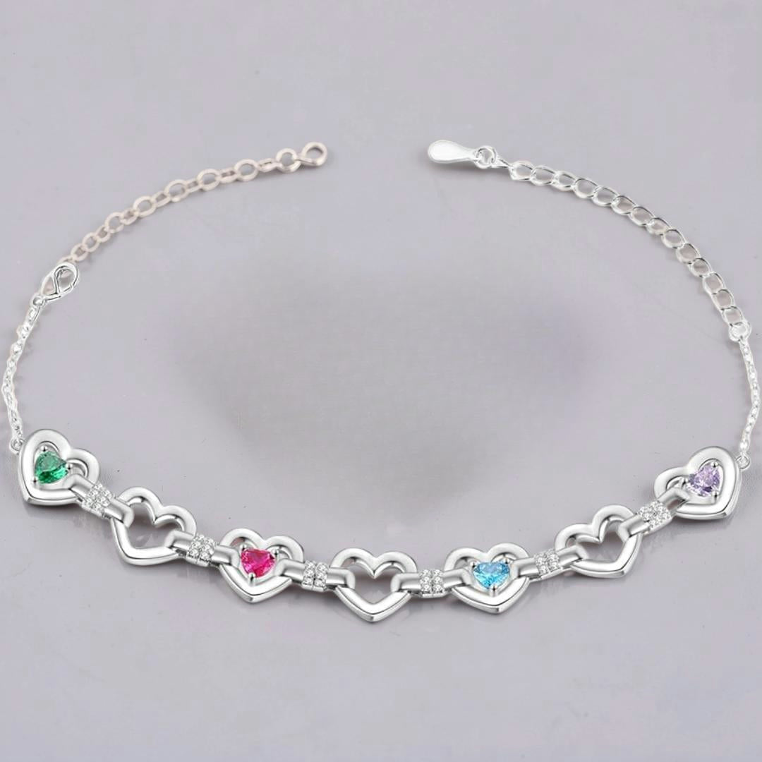 Moederdag Cadeau Armband Geboortesteen Sieraad Gepersonaliseerd - Image 13