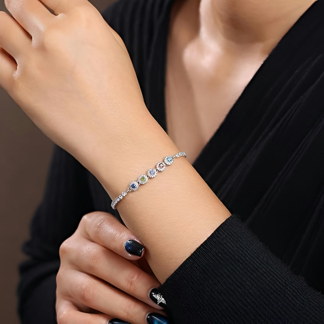 Moederdag Cadeau Armband Geboortesteen Sieraad Gepersonaliseerd - Image 27