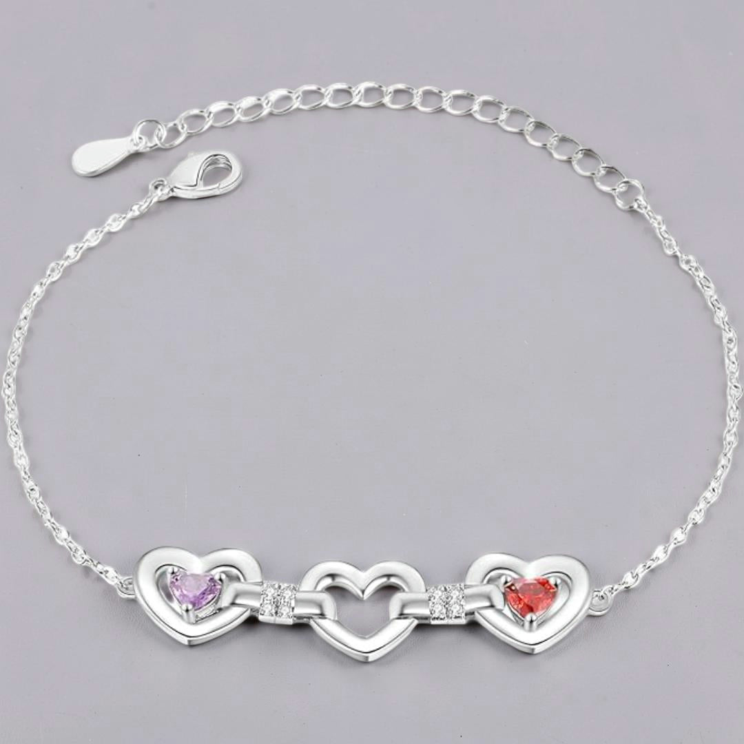 Moederdag Cadeau Armband Geboortesteen Sieraad Gepersonaliseerd - Image 4