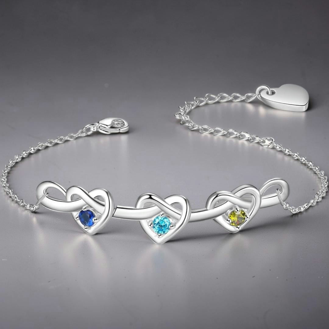 Moederdag Cadeau Armband Geboortesteen Sieraad Gepersonaliseerd - Image 8