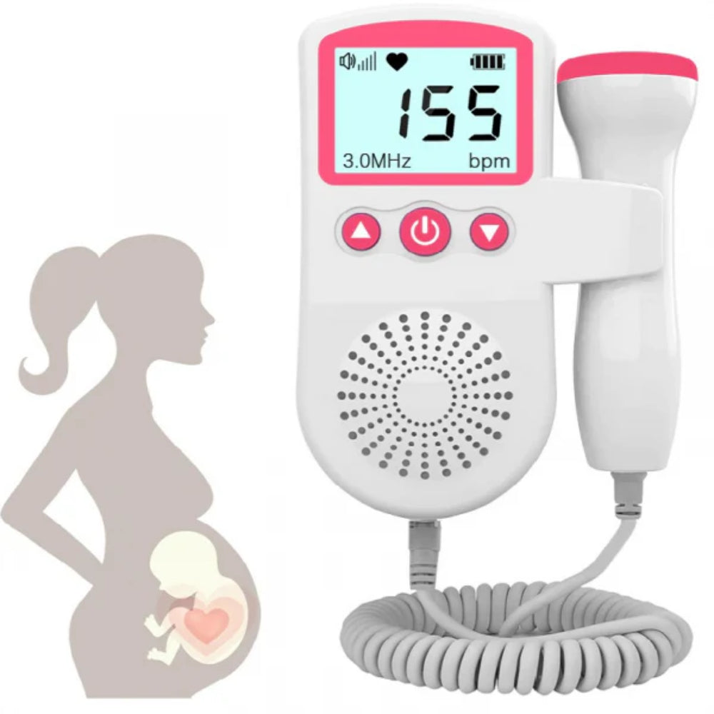 Mother's Day Gift Baby Heart Rate Monitor Pregnancy Doppler Monitor