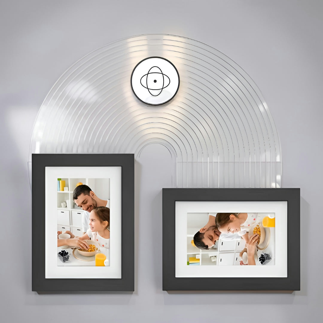 Presente de Dia da Mãe Moldura Digital para Fotos com Wi-Fi e Ecrã de Vídeo
