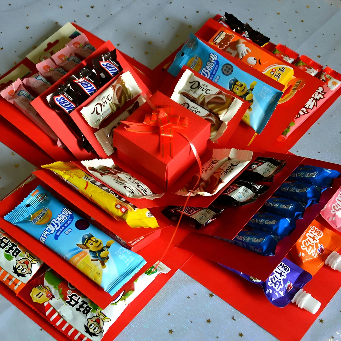 Moederdag Cadeau Geschenkdoos DIY Foto Box Verrassing Creatief