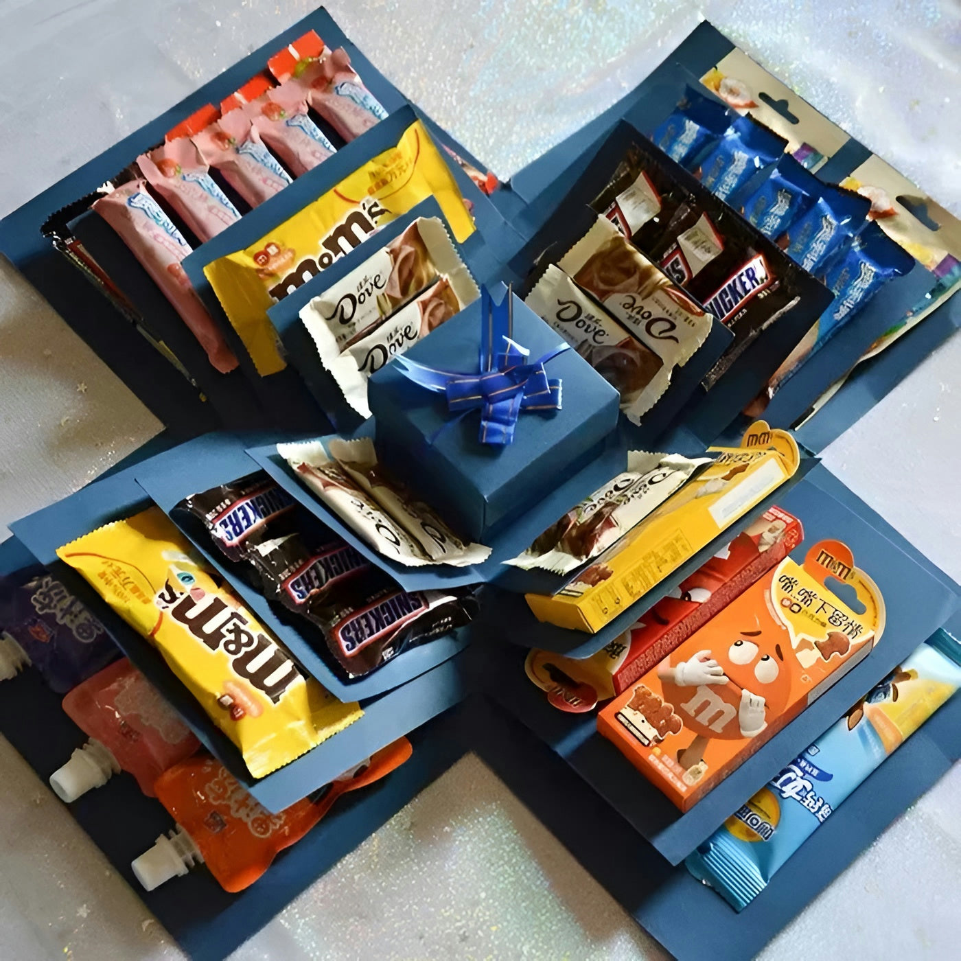 Mother's Day Personalized Surprise Explosion Gift Box DIY Kit