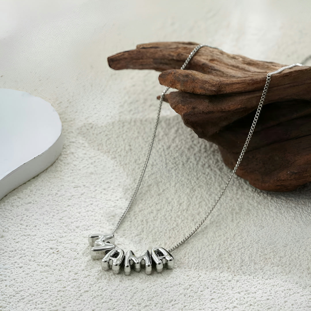 Collana Regalo Festa della Mamma Donna Ciondolo Mamma Gioiello Minimalista