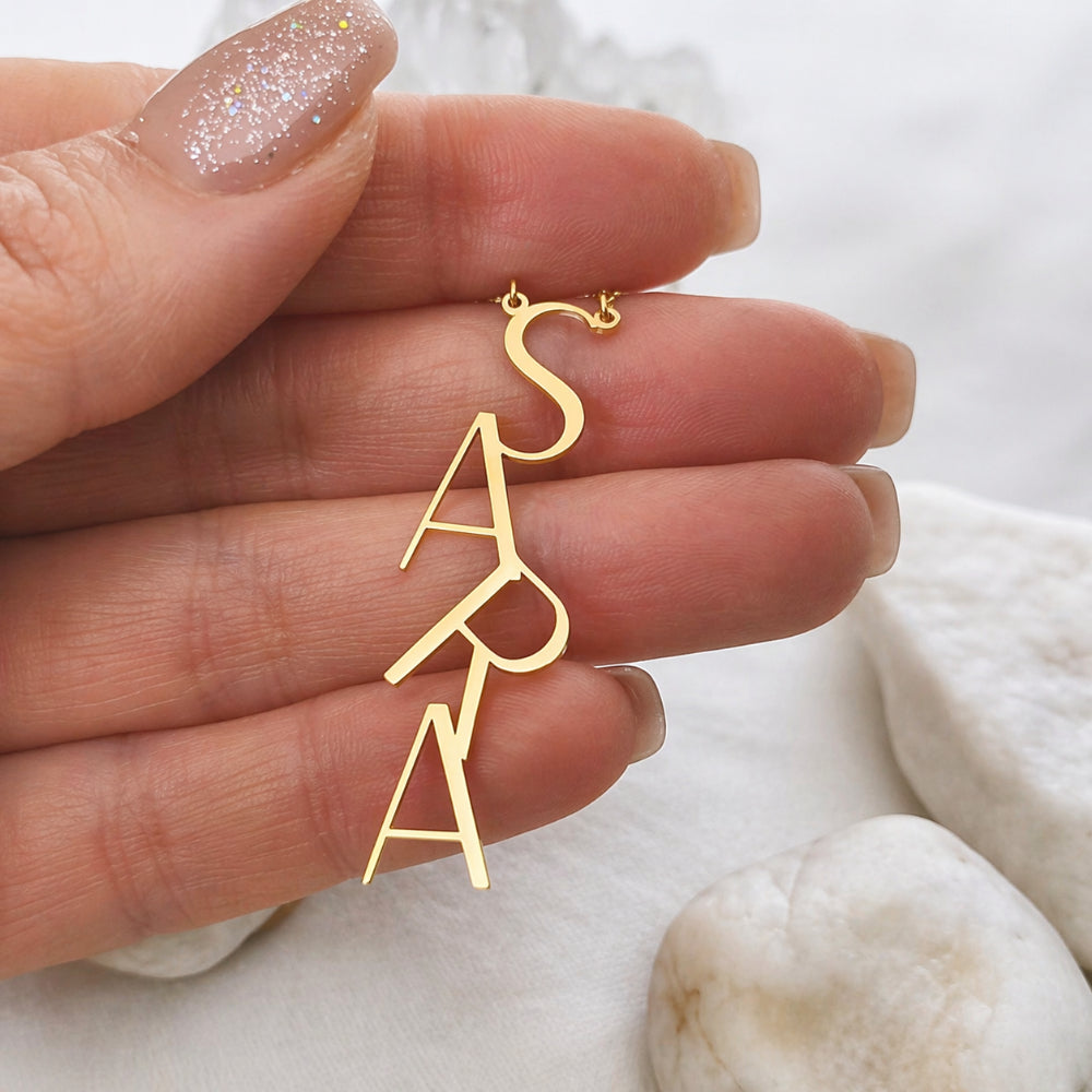 Moederdag Cadeau Ketting Dames Naam Hanger Letters